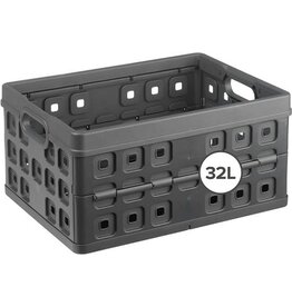 SUNWARE Sunware Square gesloten vouwkrat 32L antracie