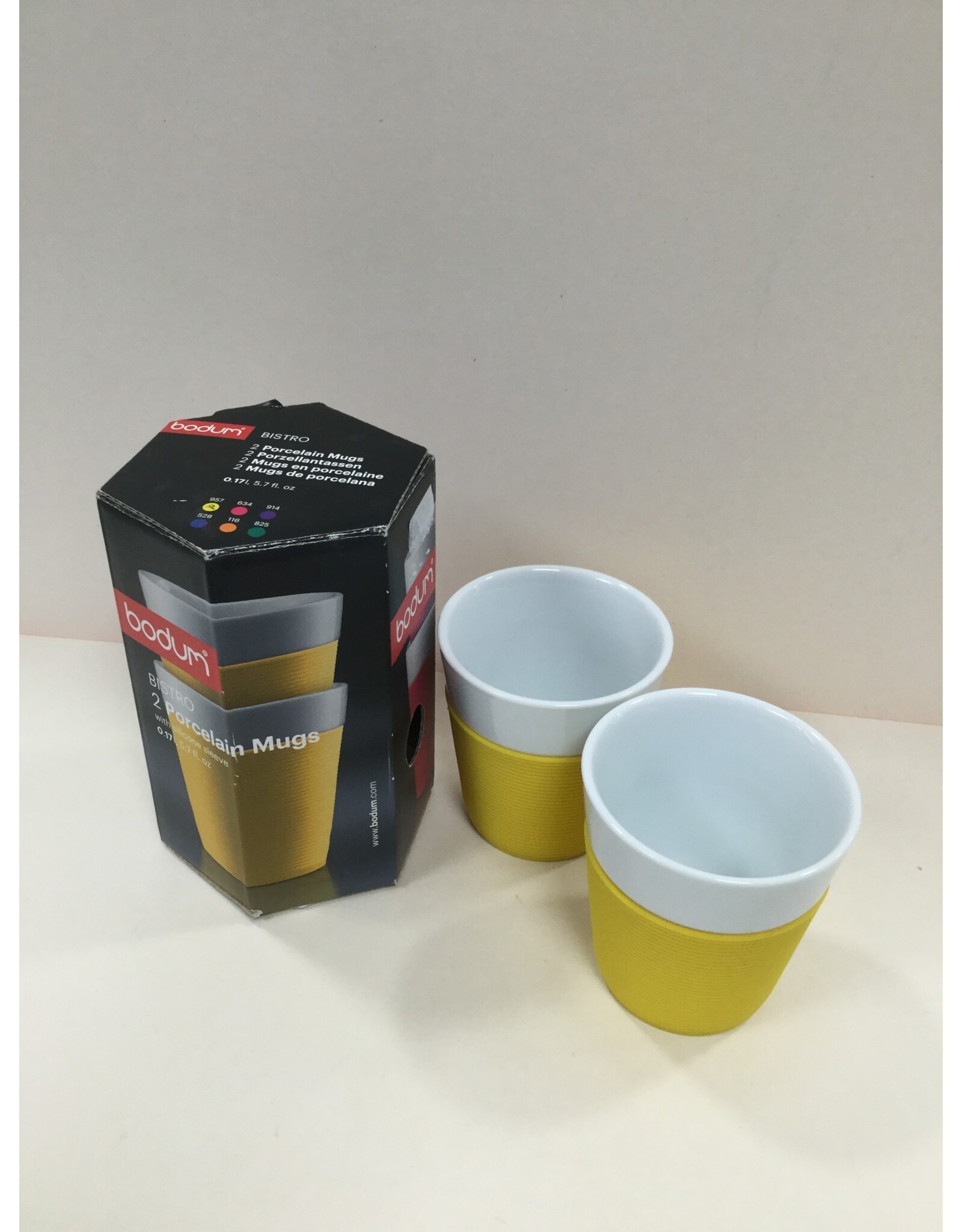 BODUM S/2 MOKJES 6 KL. ASS. 0,17