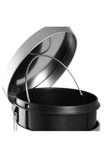 MERKLOOS Pedaalemmer, roestvrij staal, Ø 29,5 x 64 cm, 30 L, zilver