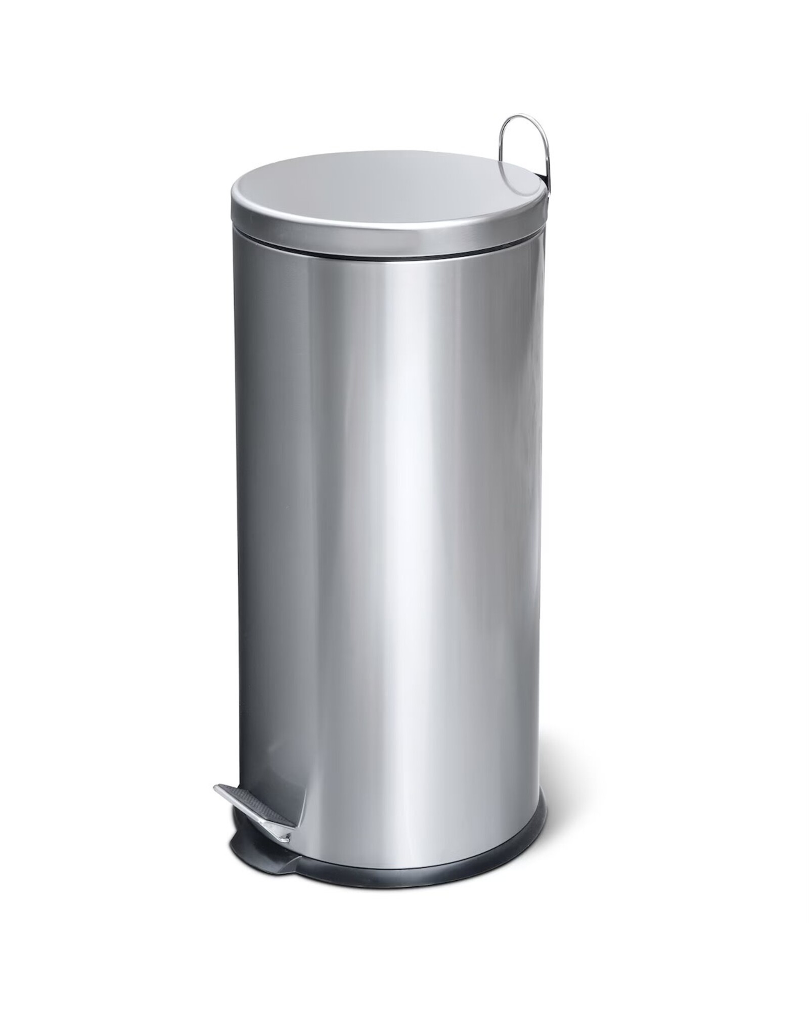 MERKLOOS Pedaalemmer, roestvrij staal, Ø 29,5 x 64 cm, 30 L, zilver