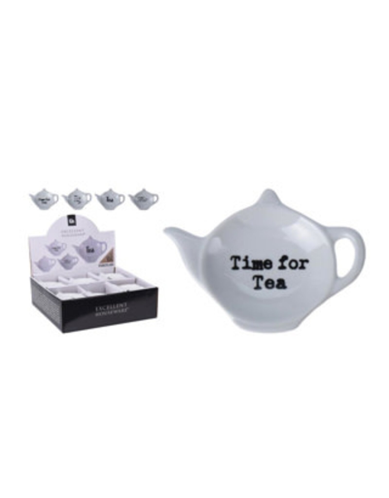 Excellent Houseware theezakjeshouder 4 assorti