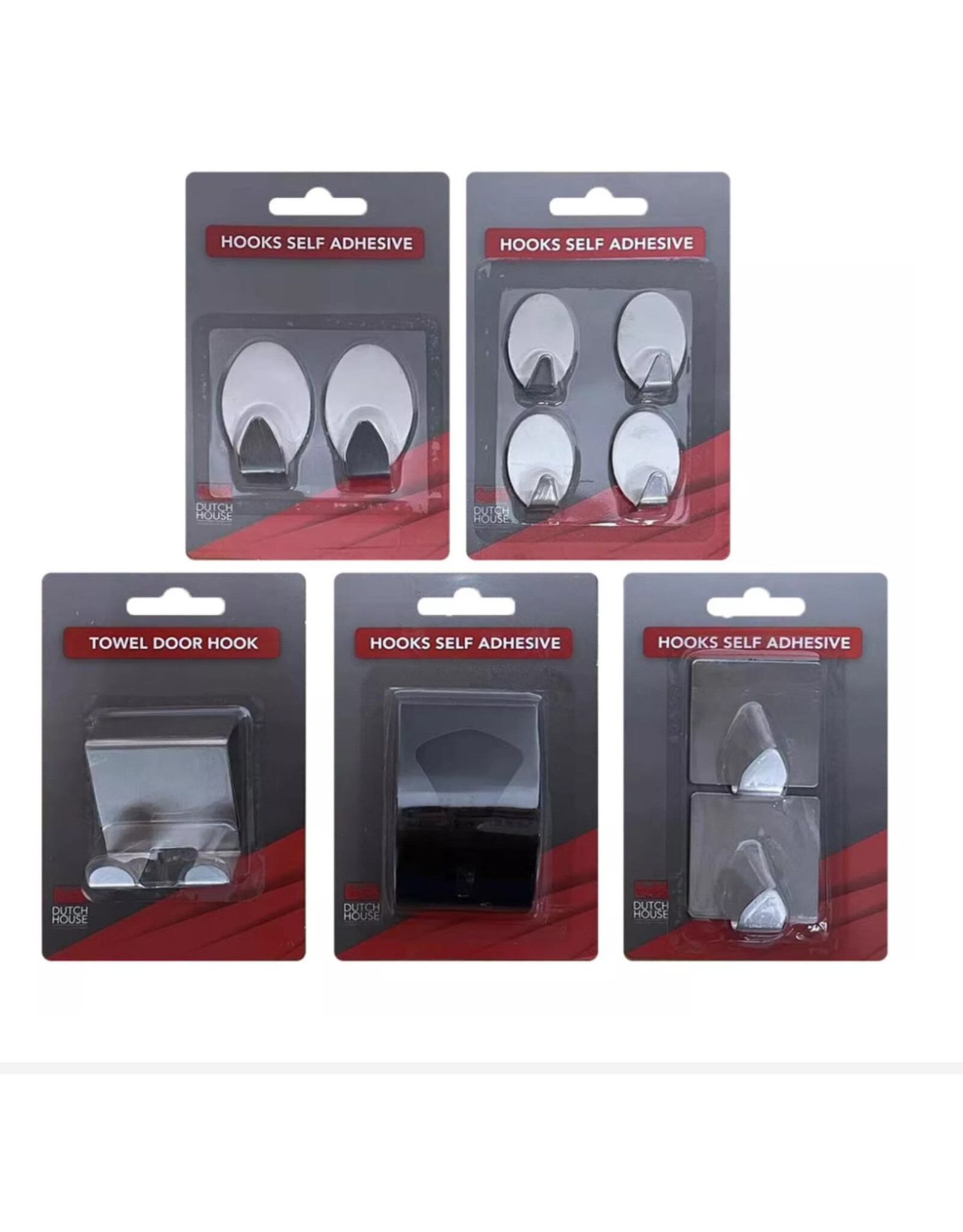 DUTCH HOUSE Dutch House plakhaakjes op kaart