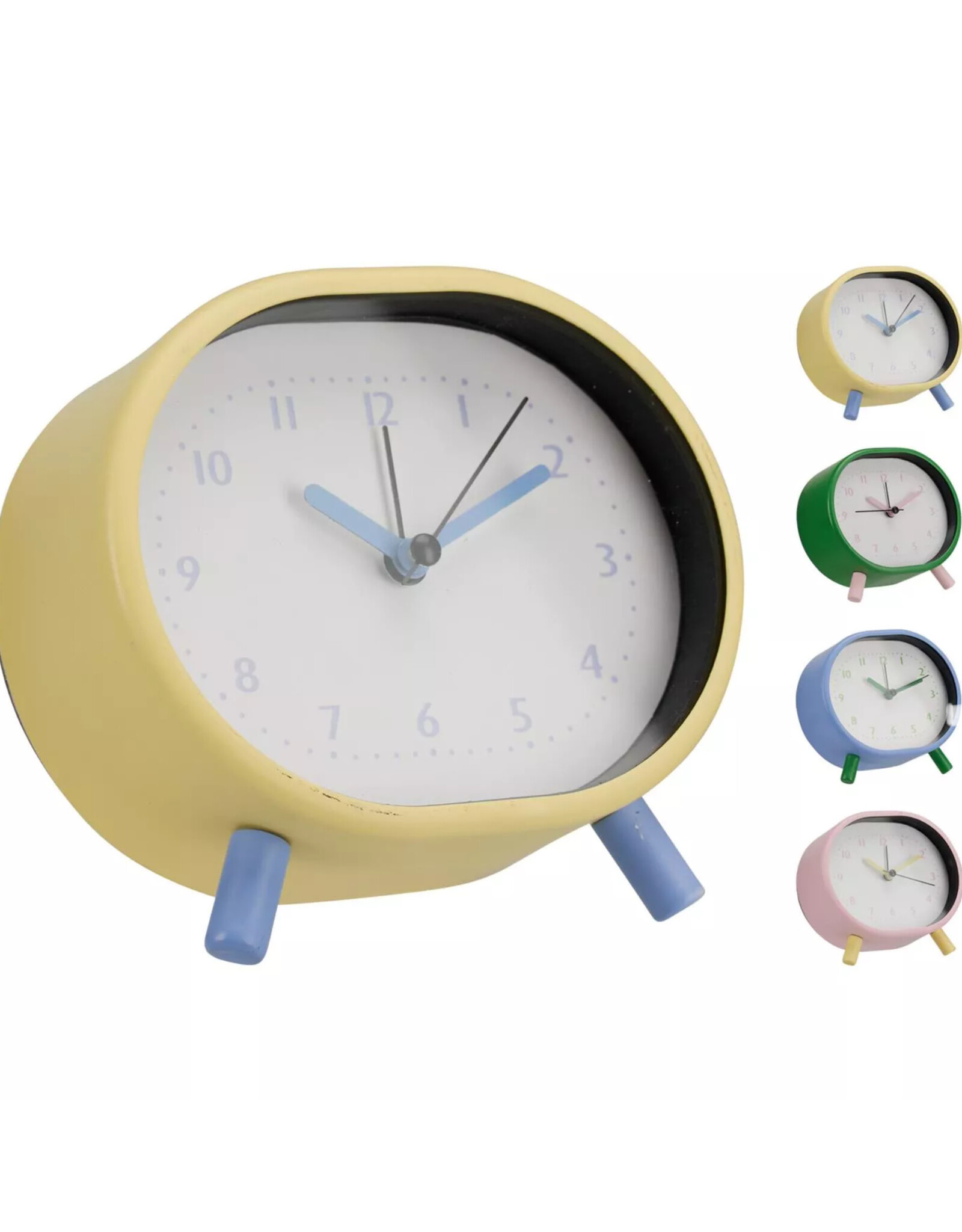 Wekker duokleuren 12cm