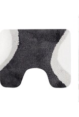 DUTCH HOUSE Wc-mat Metz grijs 60x50cm