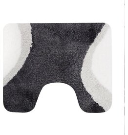 DUTCH HOUSE Wc-mat Metz grijs 60x50cm