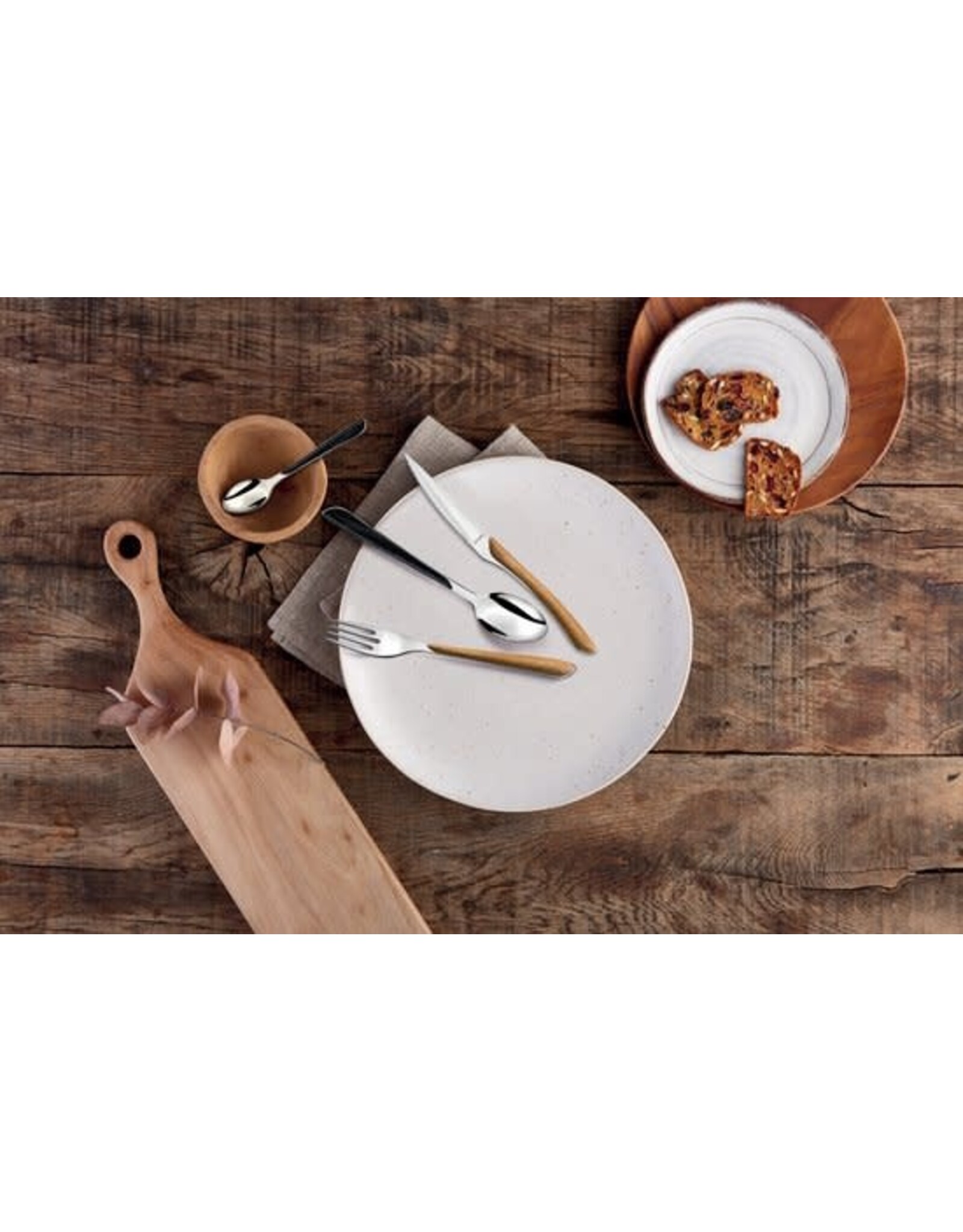 AMEFA Amefa 26-delige Bestekset Eclat All You Need natuurlijk hout