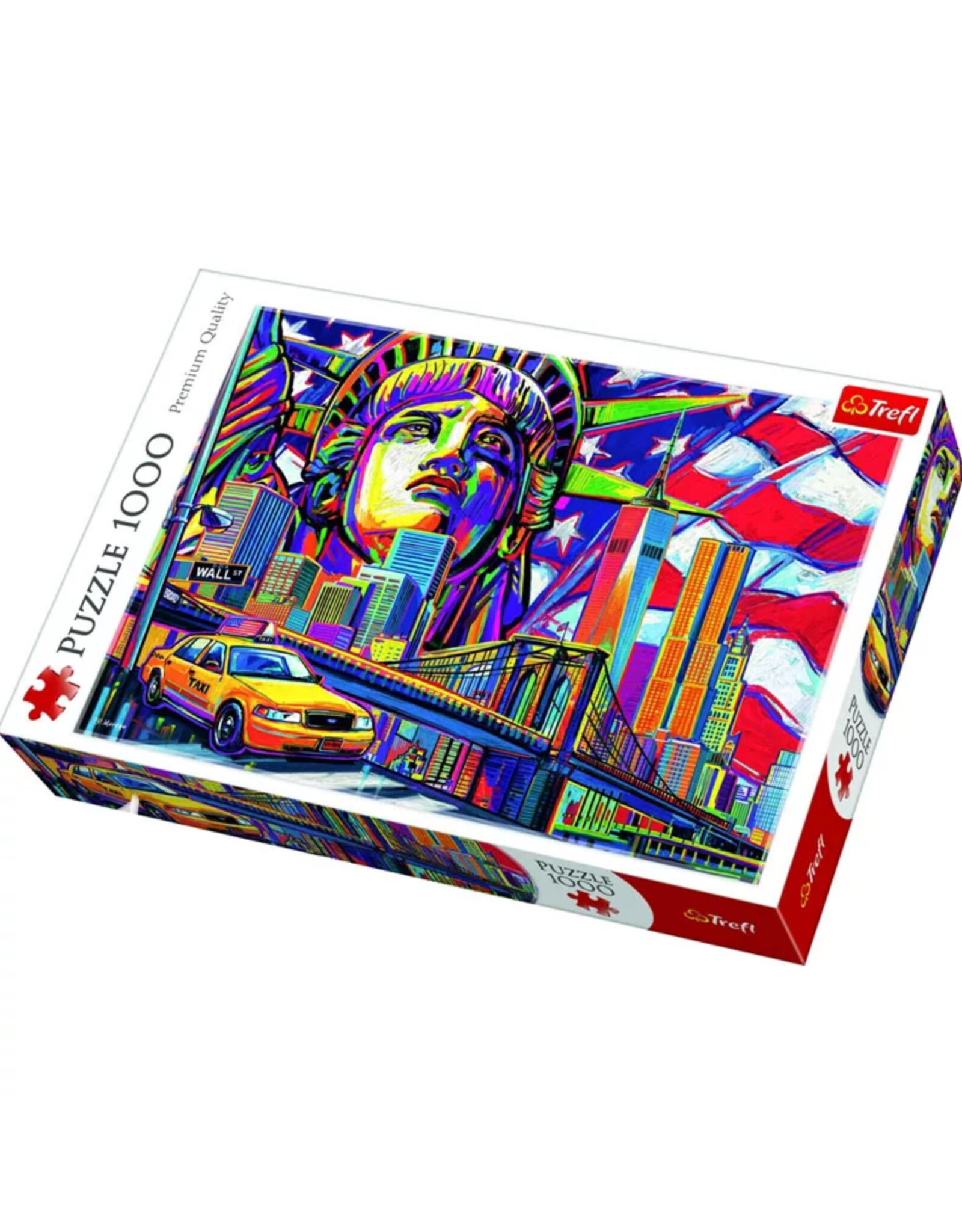Puzzel 1000 pcs - Kleuren van New York