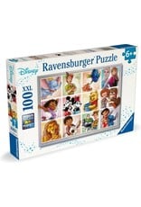 DISNEY Ravensburger Puzzel - Disney Multi Character - 100 XXL Stukjes