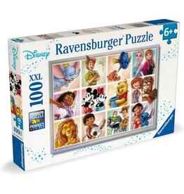 DISNEY Ravensburger Puzzel - Disney Multi Character - 100 XXL Stukjes
