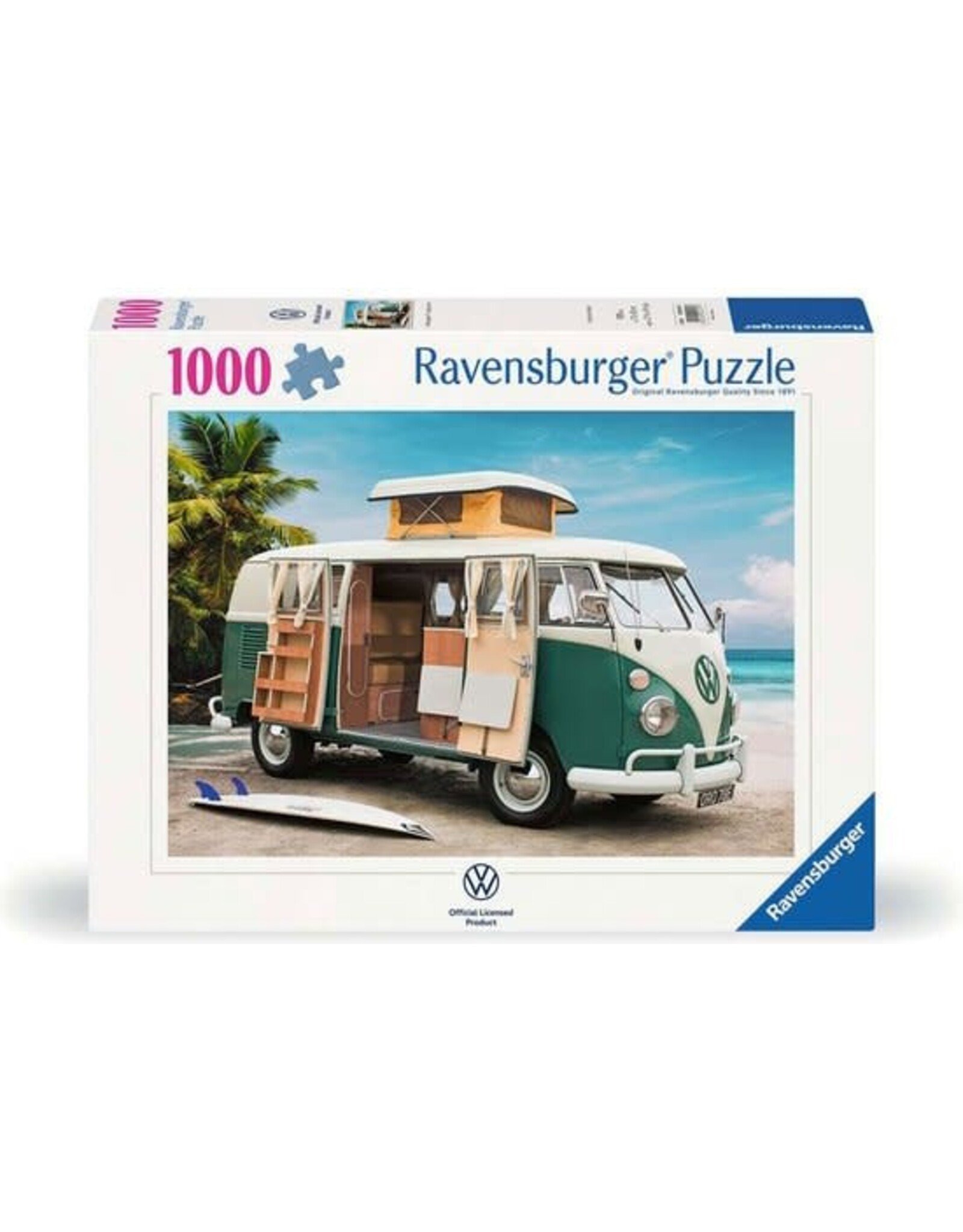 RAVENSBURGER Ravensburger puzzel Volkswagen T1 Camper Van - Legpuzzel - 1000 stukjes