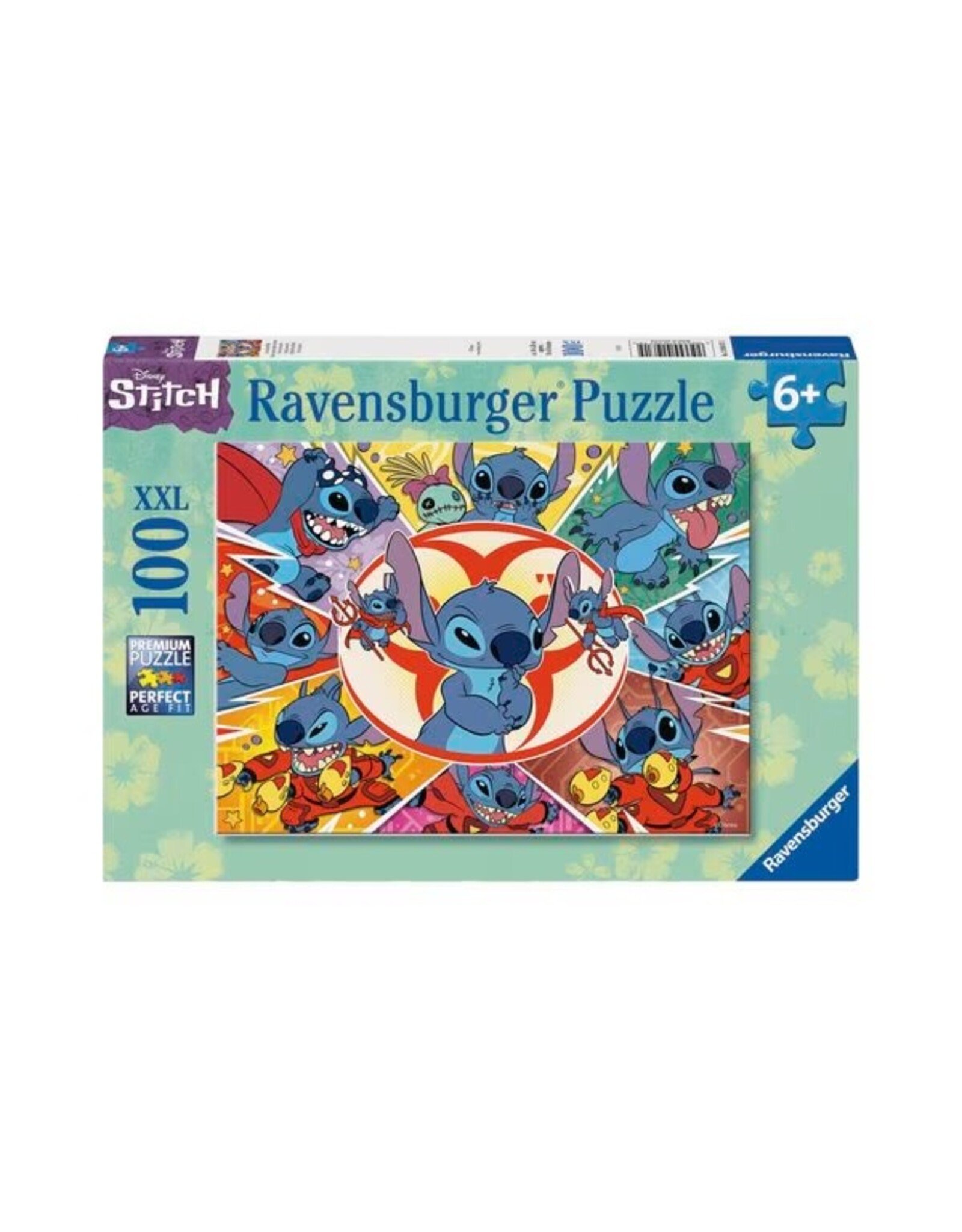 RAVENSBURGER Ravensburger XXL puzzel Disney Stitch - 100 stukjes