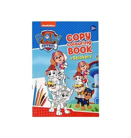 NICKELODEON Paw patrol kleurboek met stickers