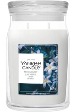Yankee Candle Yankee Candle - Midnight Jasmine Large Jar Geurkaars - 90 branduren - twee lonten