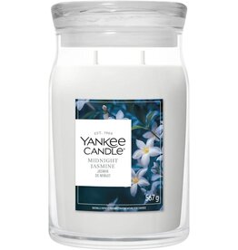Yankee Candle Yankee Candle - Midnight Jasmine Large Jar Geurkaars - 90 branduren - twee lonten