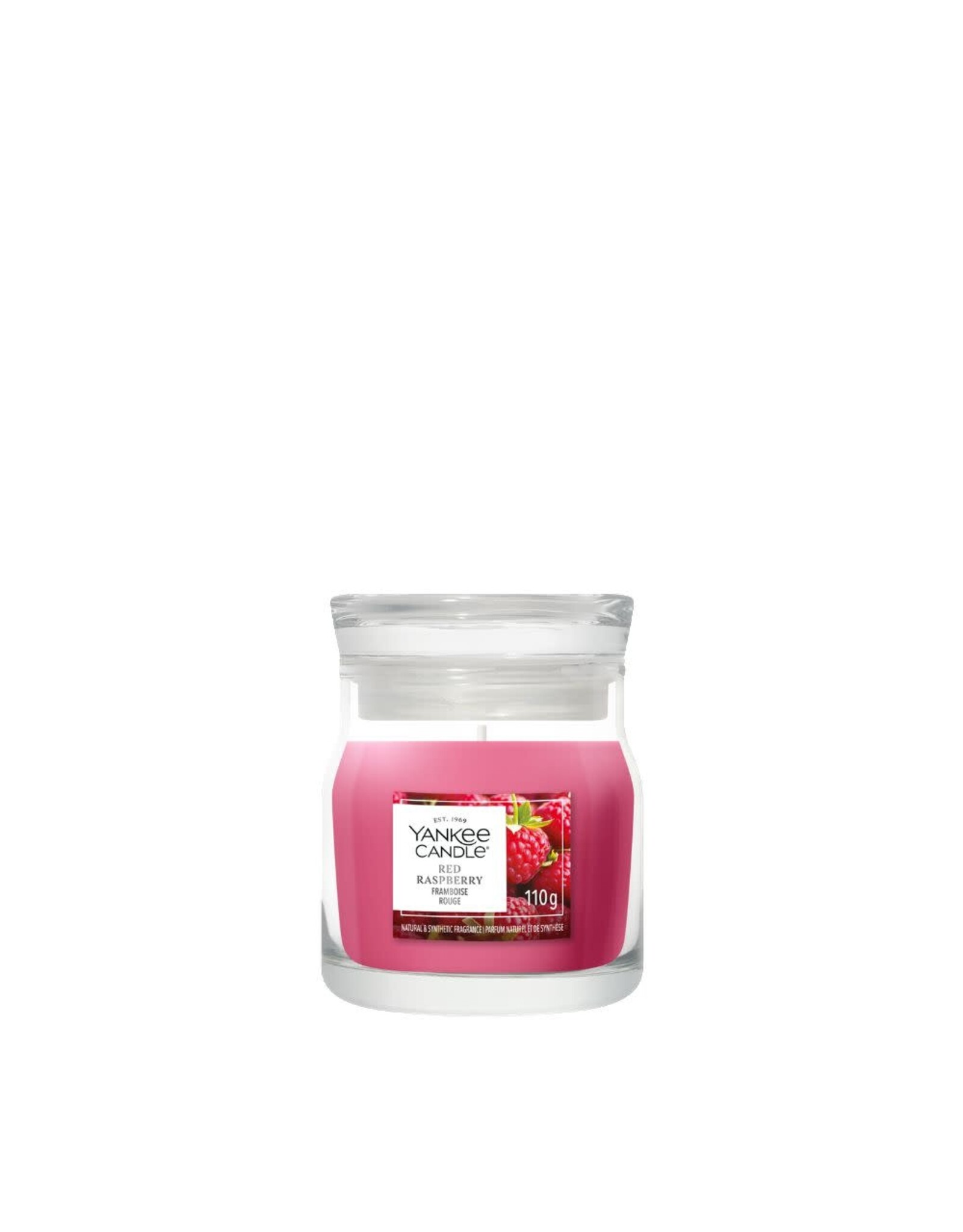 Yankee Candle Yankee Candle - Red Raspberry Small Jar Geurkaars - tot 30 branduren