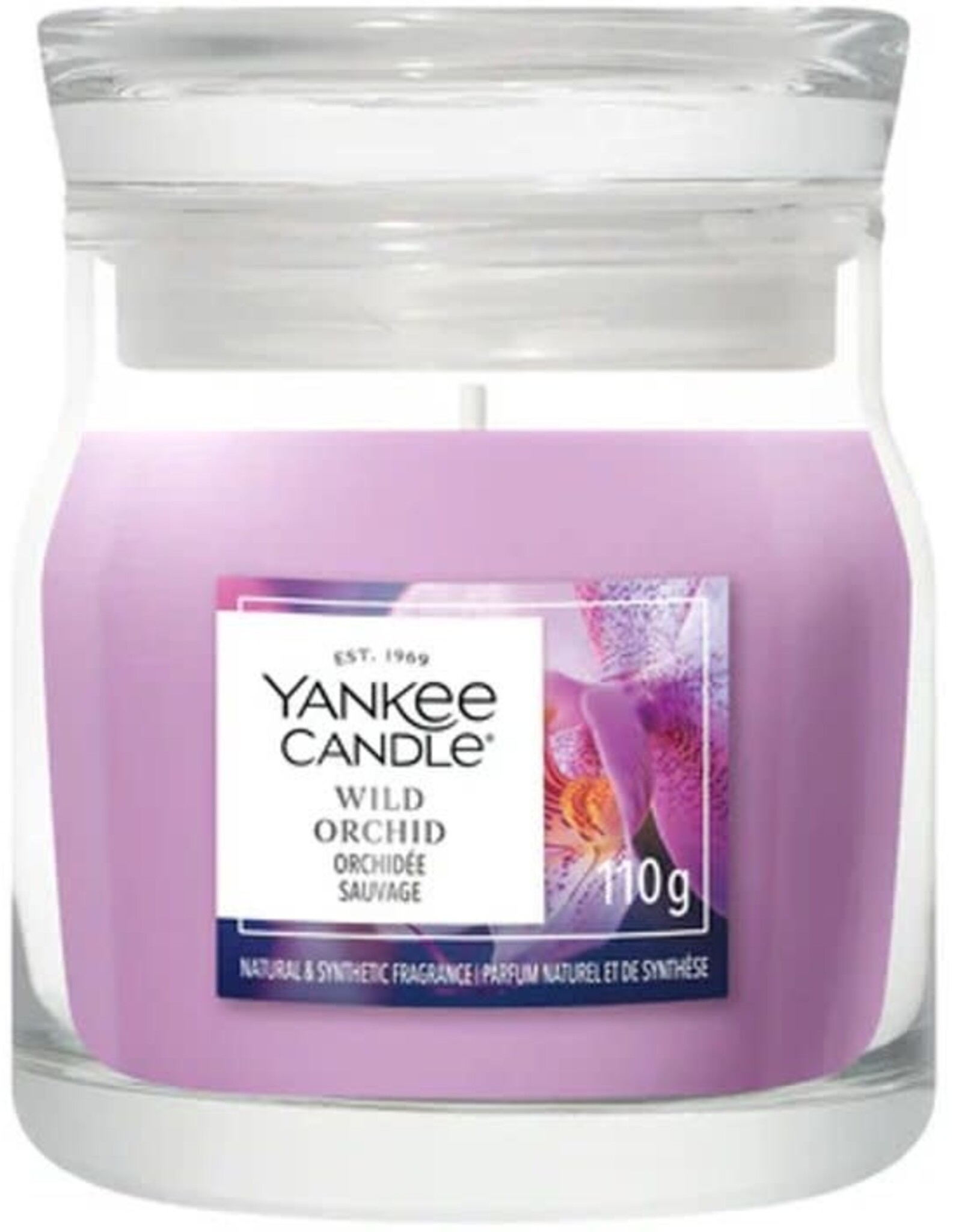 Yankee Candle Yankee Candle - Wild Orchid Small Jar Geurkaars - tot 30 branduren