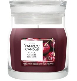 Yankee Candle Yankee Candle - Black Cherry Small Jar Geurkaars - tot 30 branduren