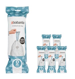 BRABANTIA Brabantia Perfect Fit vuilniszakken 30 L Code O Recycled 20 stuks
