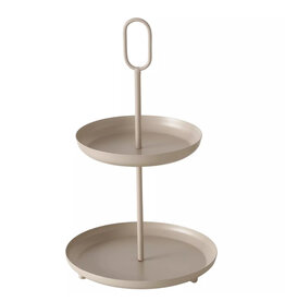 Boltze Home Boltze Home Etagère Gogo beige Ø21xH34cm