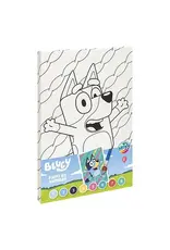 Bluey Bluey Schilderen op Nummer Canvas - 29,7 x 19,5 cm