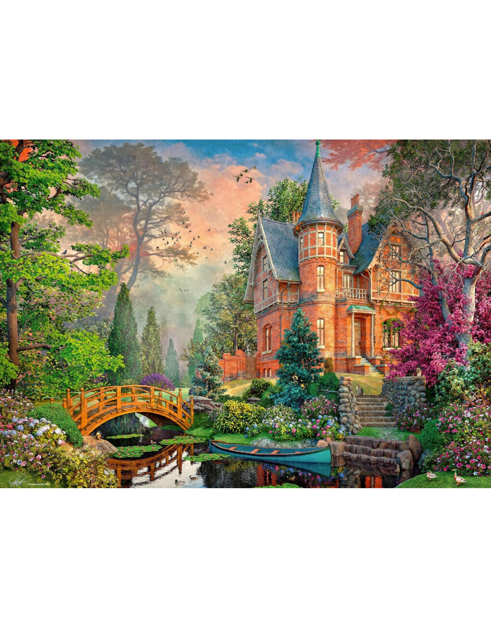 RAVENSBURGER Terracotta Mansion Puzzel (1000 stukjes)