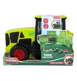 TOI TOYS Speelset 33 dlg. in tractorkoffer