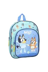 Bluey Bluey Rugzak Best Friends Fun Blauw