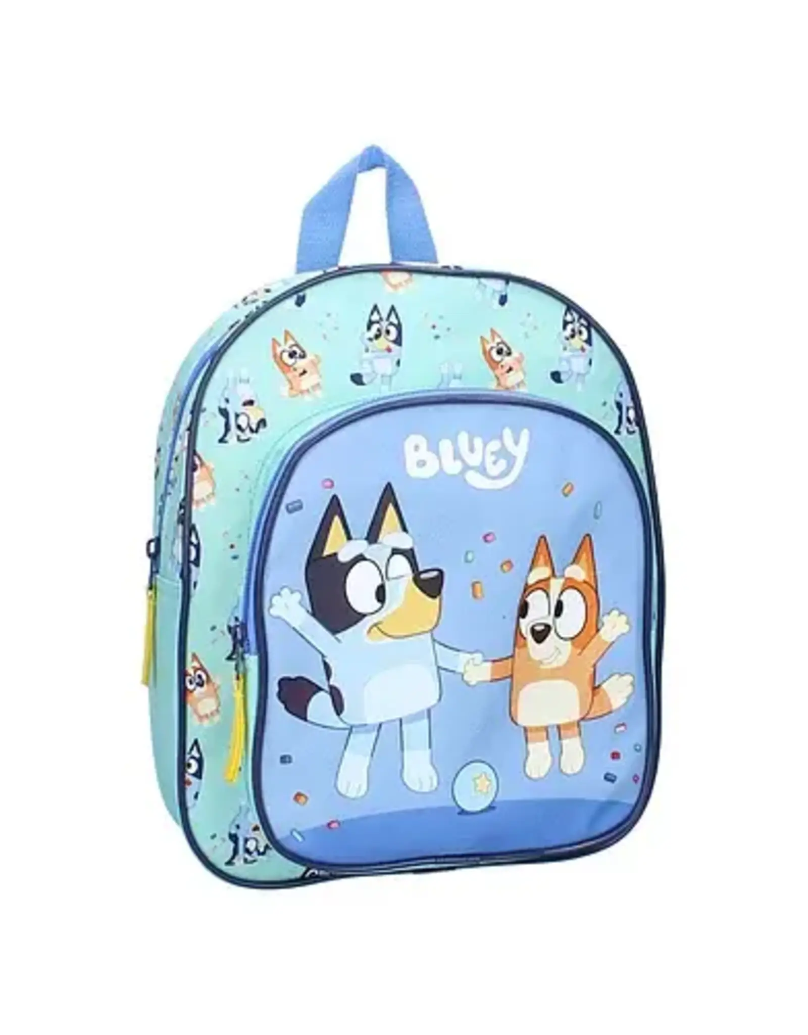 Bluey Bluey Rugzak Best Friends Fun Blauw