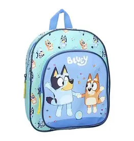 Bluey Bluey Rugzak Best Friends Fun Blauw