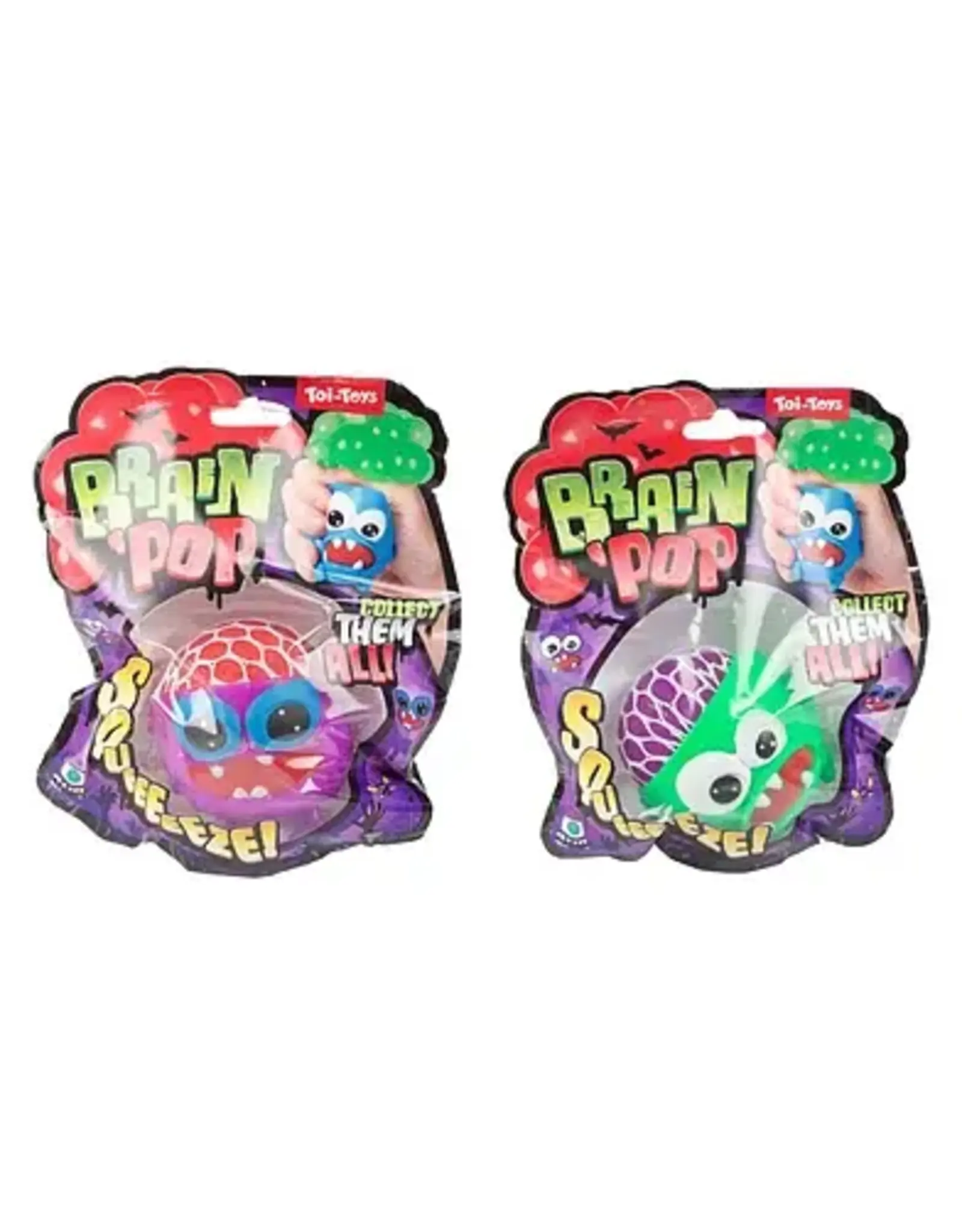 TOI TOYS Fun Knijpfiguur Brain Pop