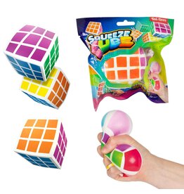 TOI TOYS Toi-Toys Fun Knijpkubus -Magische Puzzel- 6cm