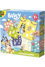 Ses SES Creative Bluey - Vormen plakken met Vingerlijm - Knutselen - Voor Kinderen Vanaf 2 Jaar - 6 Kaarten