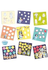 Ses SES Creative Bluey - Vormen plakken met Vingerlijm - Knutselen - Voor Kinderen Vanaf 2 Jaar - 6 Kaarten