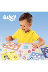 Ses SES Creative Bluey - Vormen plakken met Vingerlijm - Knutselen - Voor Kinderen Vanaf 2 Jaar - 6 Kaarten
