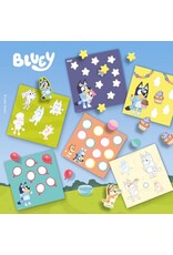 Ses SES Creative Bluey - Vormen plakken met Vingerlijm - Knutselen - Voor Kinderen Vanaf 2 Jaar - 6 Kaarten