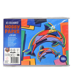 MERKLOOS 100 vel hobby papier A5 120 gram WH