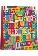 MERKLOOS Papieren cadeau tas L Bright Kraft