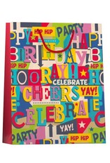 MERKLOOS Papieren cadeau tas L Bright Kraft
