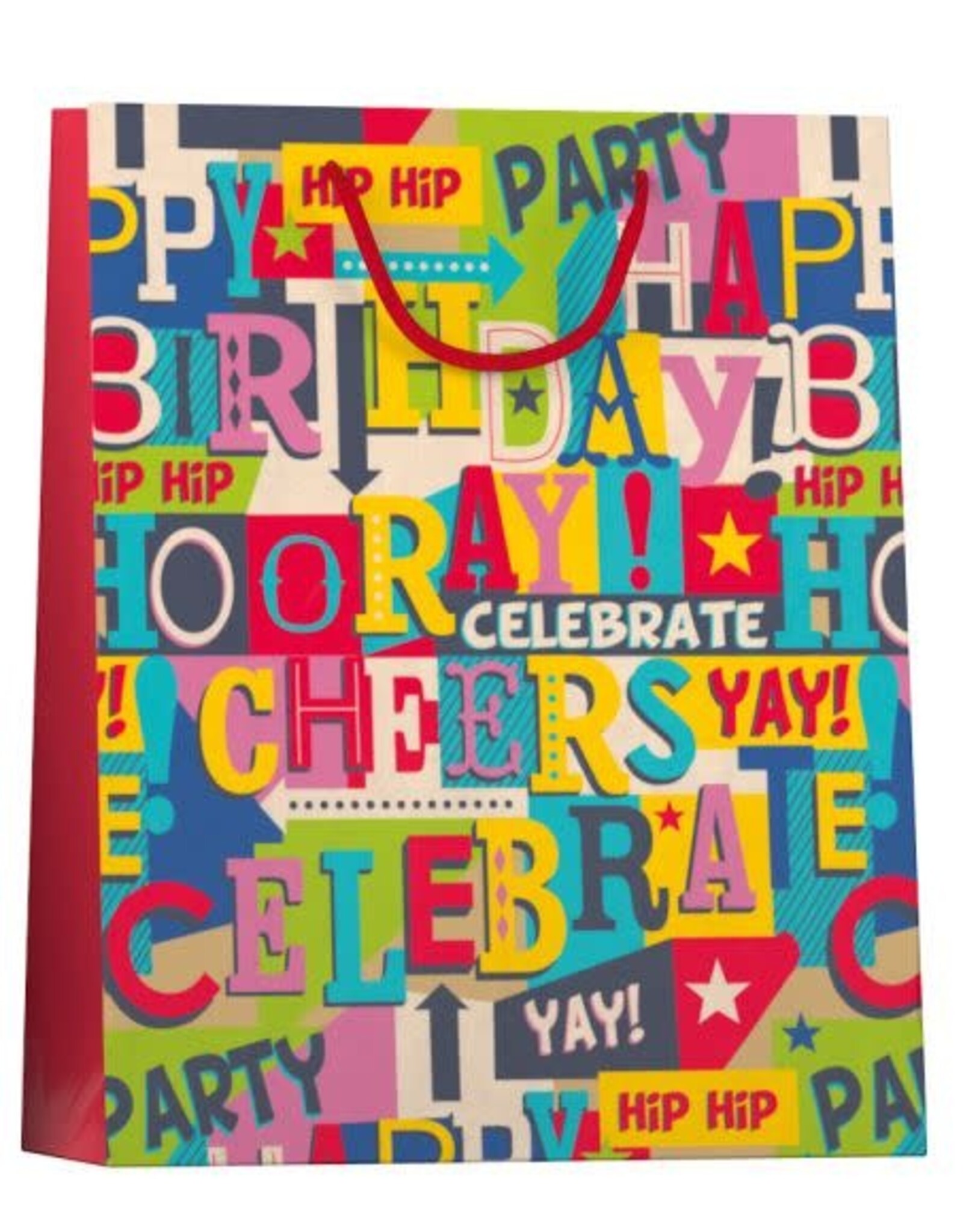 MERKLOOS Papieren cadeau tas L Bright Kraft