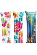 INTEX Intex Luchtbed floweers183 X 69 Cm Vinyl