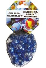 MERKLOOS 20+1 Kristal Blauw Knikkers
