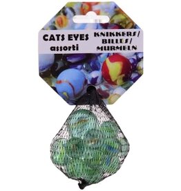 MERKLOOS KNIKKERS CATS EYES 20/16MM+1/25MM