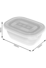 ROTHO Rotho Freeze Set van 4 diepvriesdozen 0.5l met deksel