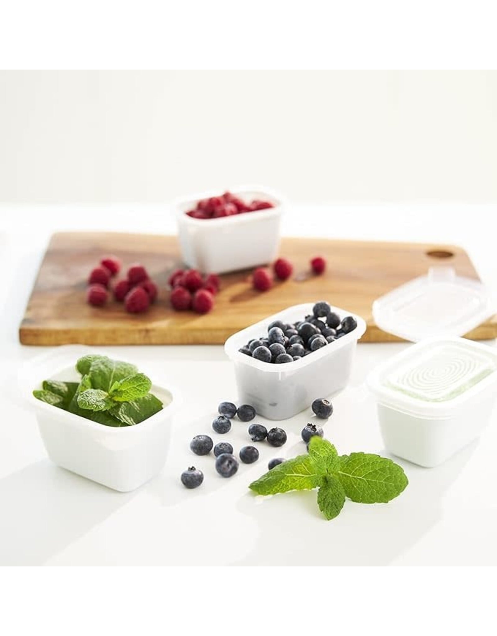 ROTHO Rotho Freeze Set van 4 diepvriesdozen 0.5l met deksel