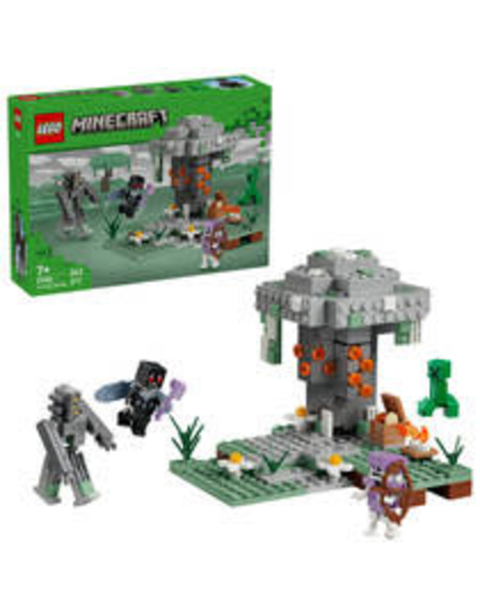 Lego Minecraft LEGO Minecraft de bleke tuin 21586