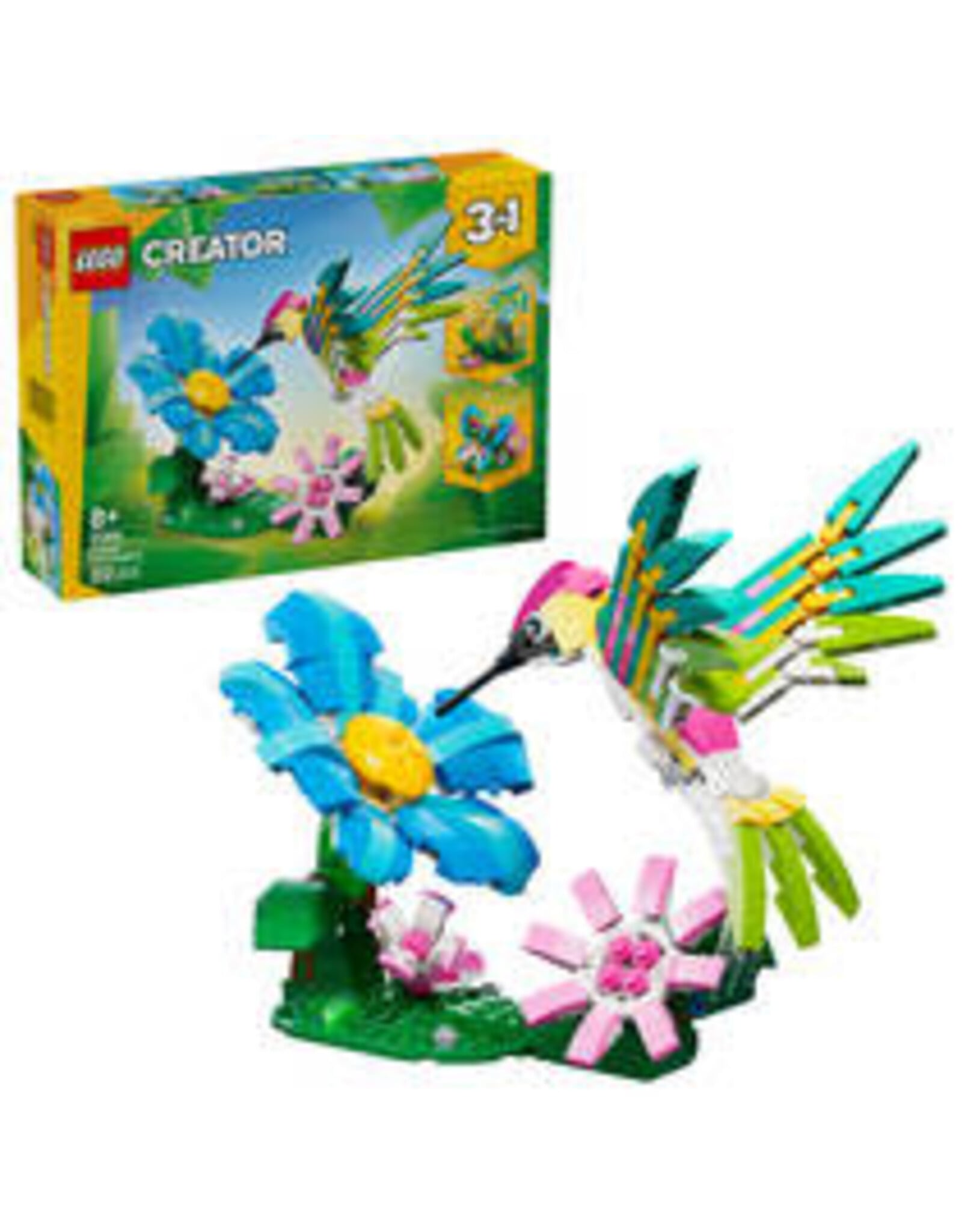 Lego Creator LEGO Creator 3-in-1 wilde dieren: kleurrijke kolibrie 31384