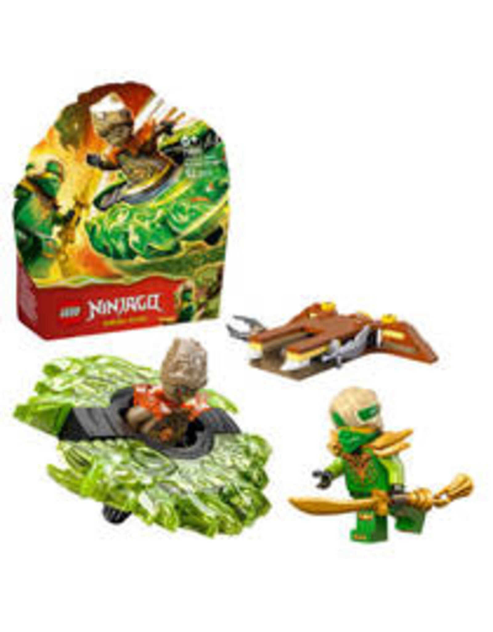 Lego Ninjago LEGO NINJAGO Lloyd vs aardemonster in spinner 71850