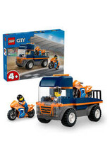 Lego City LEGO City transportwagen voor motoren 60491