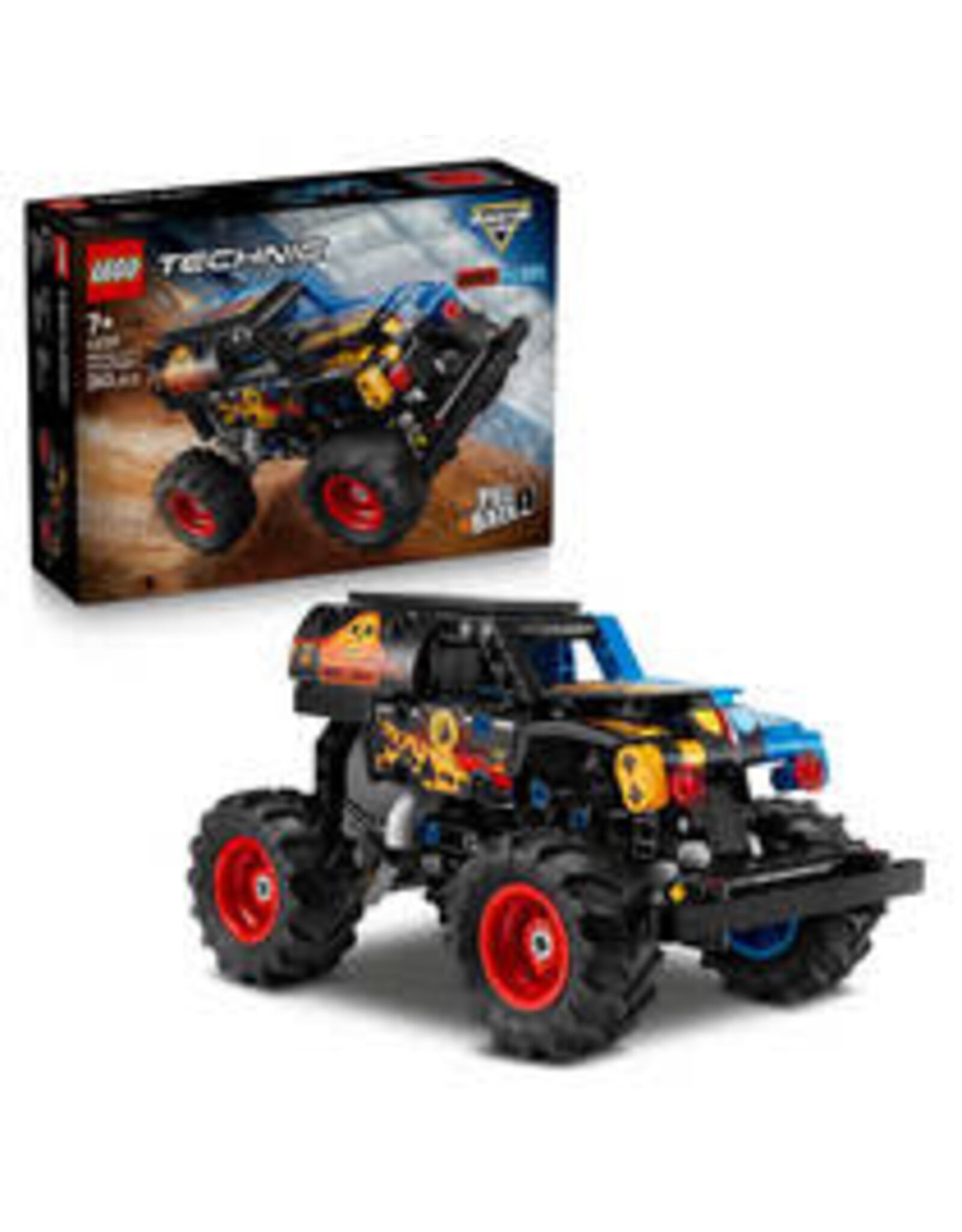 Lego Technic LEGO Technic Monster Jam Grave Digger vuur en ijs 42219