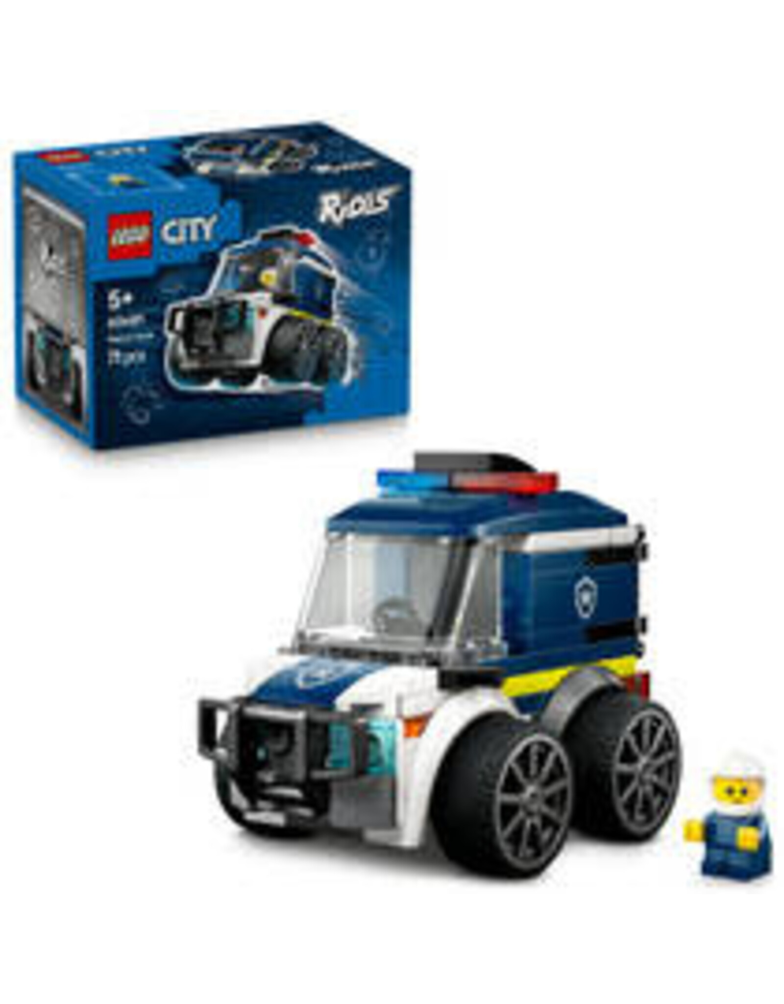 Lego City LEGO City Voertuigen politiewagen 60481